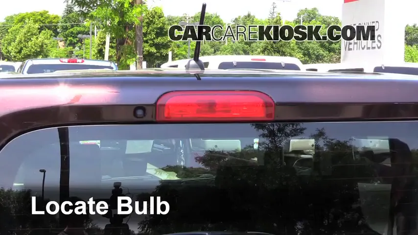 2011 Nissan Cube S 1.8L 4 Cyl. Lights Center Brake Light (replace bulb)